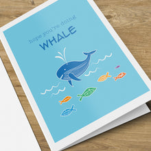Load image into Gallery viewer, Feeling Whale Card
