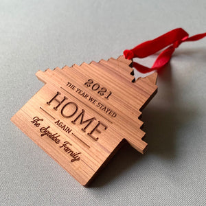 New Bermuda Home Cedar Ornament