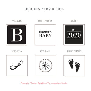 SALE! 2020 Origins Baby Block