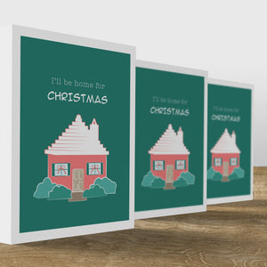 Bermuda Home For Christmas Card