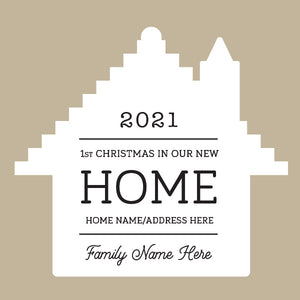 New Bermuda Home Cedar Ornament
