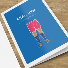 Load image into Gallery viewer, Real Men Birthday Card
