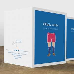 Real Men Birthday Card