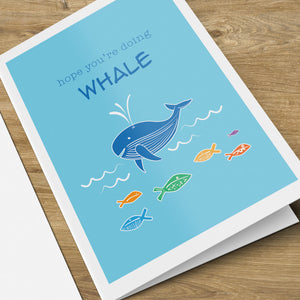 Feeling Whale Card